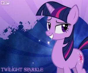Puzzle Η Πριγκίπισσα Twilight Sparkle είναι πολύ έξυπνη και γεννημένη αρχηγός